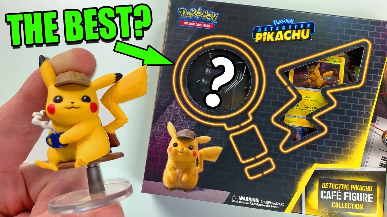 Pokemon Detective Pikachu Cafe Figure Collection Online Code SM170 FAST 