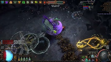 [POE 3.24 SSF] CI Trickster Splitting Steel  VS. Uber Uber Elder (CI 강철분할 트릭스터 VS. 우버우버엘더)