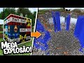 JUNTEI TODAS AS TNTS ESPECIAIS E EXPLODI DE UMA SÓ VEZ! MINECRAFT CRASHOU?!