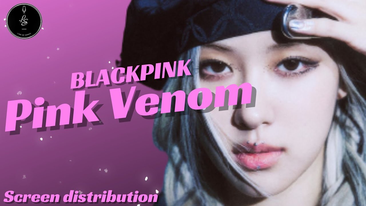 BLACKPINK (Pink Venom) screen time distribution "MV Teaser"