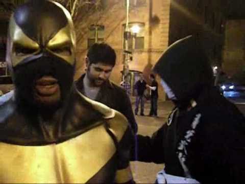 Seattle Superhero Phoenix Jones And Friends Scribes Youtube