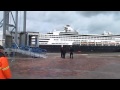 The Veendam Leaves Quebec 05-26-13