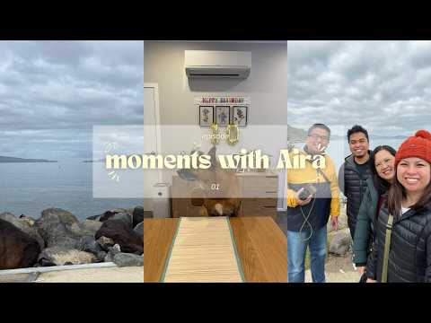 Moments with Aira | Ep. 01 - my dog's birthday and parents visiting us 🐶💖