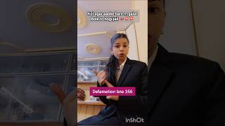 BNS under section 356 #advocate #advocacymatters #advocacy