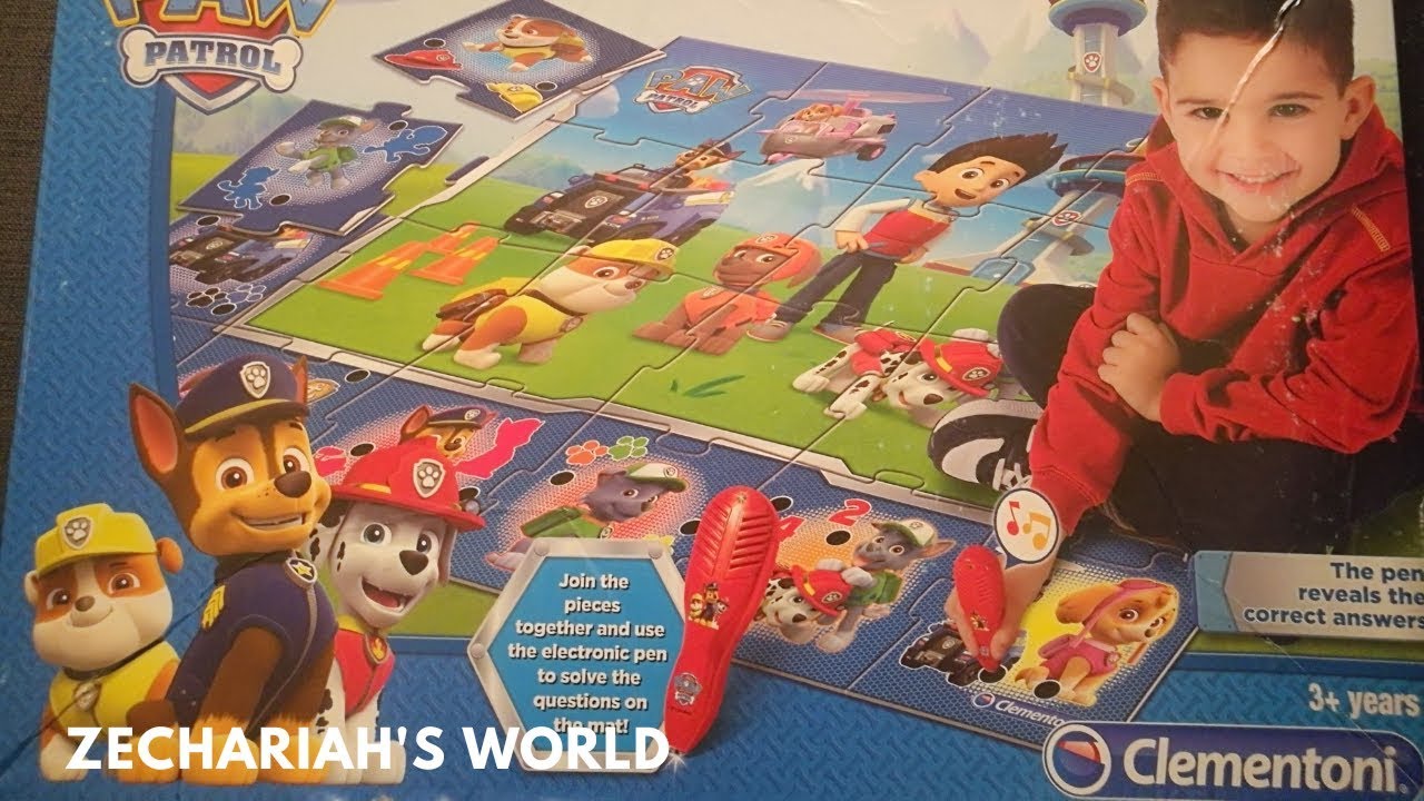 paw patrol electronic game