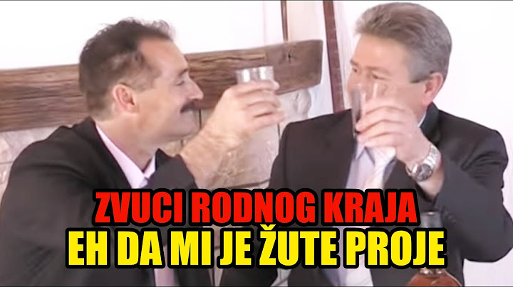 Zvuci rodnog kraja - Eh da mi je zute proje (Official Music Video)