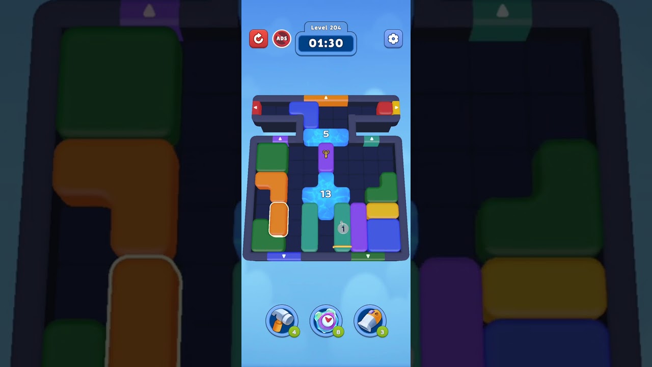 City Block Jam: Color Slide | LEVELS 202-205 