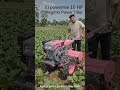 16 HP Powerful Pink Power Tiller – Best Choice for Smart Farming 🚜🔥”#shorts
