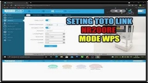 TUTORIAL SETTING TOTO LINK N200RE mode WPS
