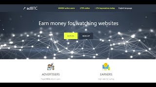 موقع adBTC لربح البيتكوين وربح الاف الساتوشي يوميا مع شرح طريقة السحب