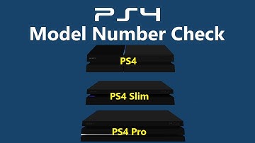 How to check the Model Number on a PS4, PS4 Slim and PS4 Pro