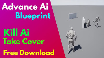 Unreal Engine Advance Ai Full Free Project + Tutorial Creat Smart Shooting Ai Kill Ai Get Cover #UE5
