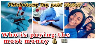 Day in the life of a phlebotomist 2021 + What states is paying the MOST MONEY 💰 making $50K a year
