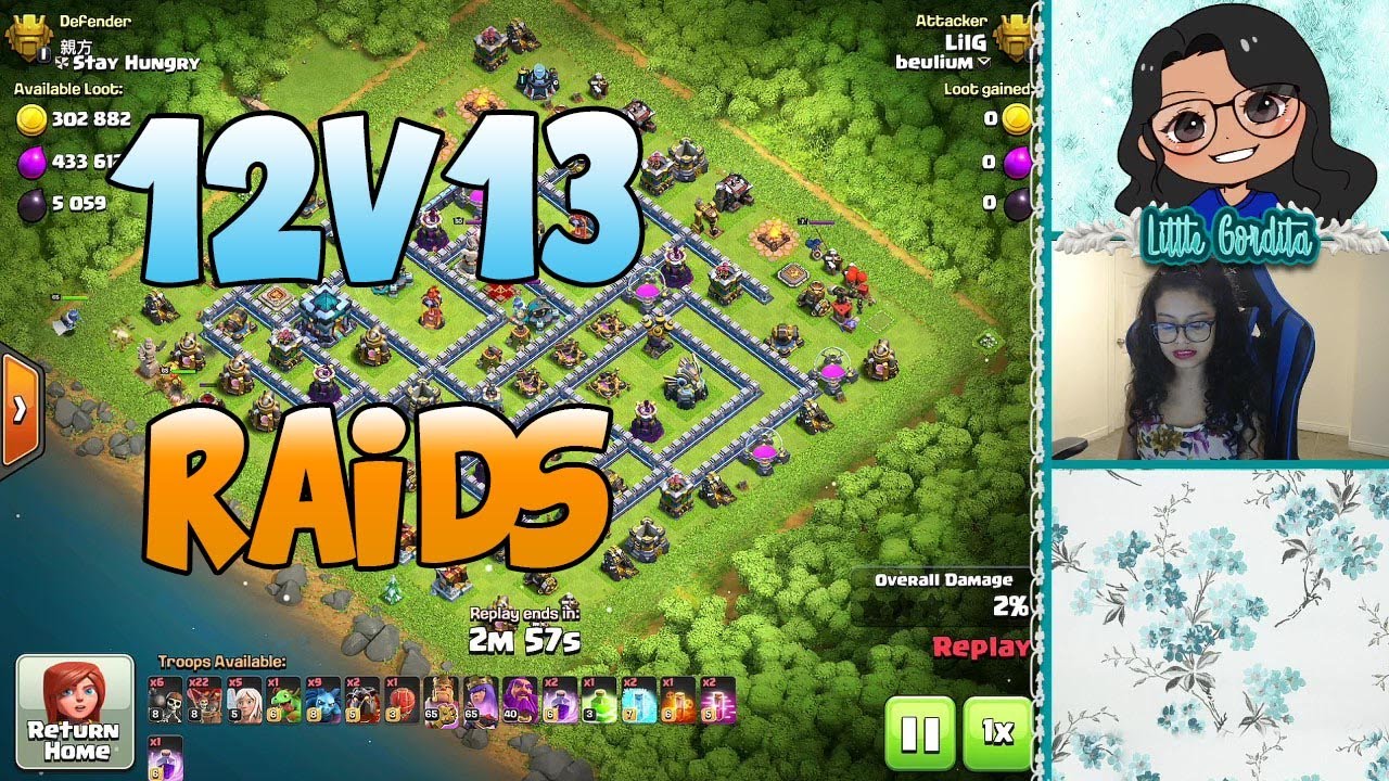 *12v13* RAIDS | Clash of Clans