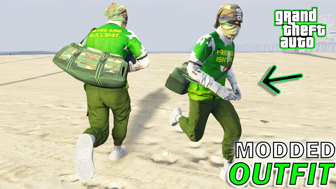 *NEW* GTA 5 MODDED OUTFIT No Transfer Glitch! (Gta 5 Clothing Glitches