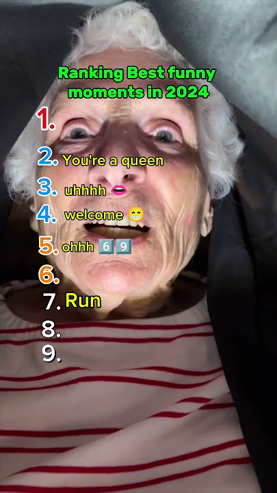 Ranking Best funny moments in 2024