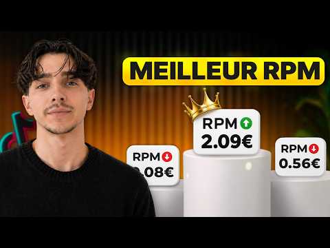 Comment avoir le Meilleur RPM sur TikTok en 2026