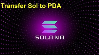 Transfer sol from user wallet to PDA account in Solana blockchain using anchor Framework