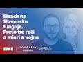 Dobr rno sobota strach na slovensku funguje preto tie rei o mieri a vojne