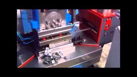 compact line : servo feeder + de-coiler + punching press