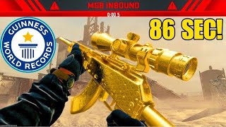 WORLD'S FASTEST SNIPING NUKE in Call of Duty MODERN WARFARE 3 (No Commentary)