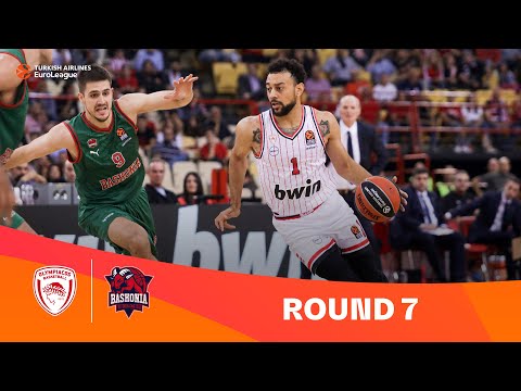 Olympiacos-Baskonia Vitoria-Gasteiz | Round 7 Highlights | 2023-24 Turkish Airlines EuroLeague