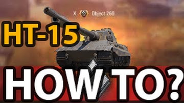 7200 dmg E-75 and HT-15, How to complete?