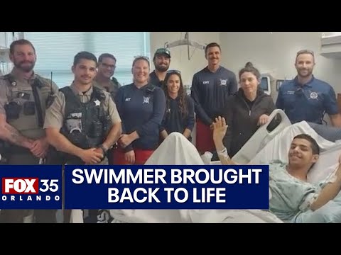 CPR helps bring swimmer back to life