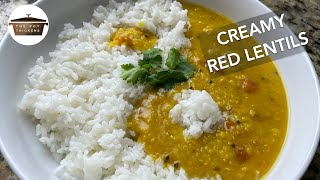 MASOOR DAL | Red Lentils | Indian Instant Pot Recipe | Vegan | The Pot Thickens