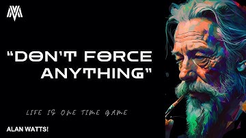 Alan Watts on Wu Wei — The Art Of Not Forcing #alanwatts #tradingvideo #viralvideo #philosopher
