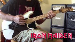 Iron Maiden - Wasted Years Guitar Cover chords