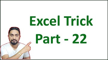 Excel Trick 22 l Find & Replace l Excel Tutorial l Excel Tricks l Technical Dari 2022