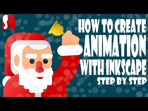 Inkscape Vector Animation Step By Step Tutorial | Chirstmas Special -  YouTube