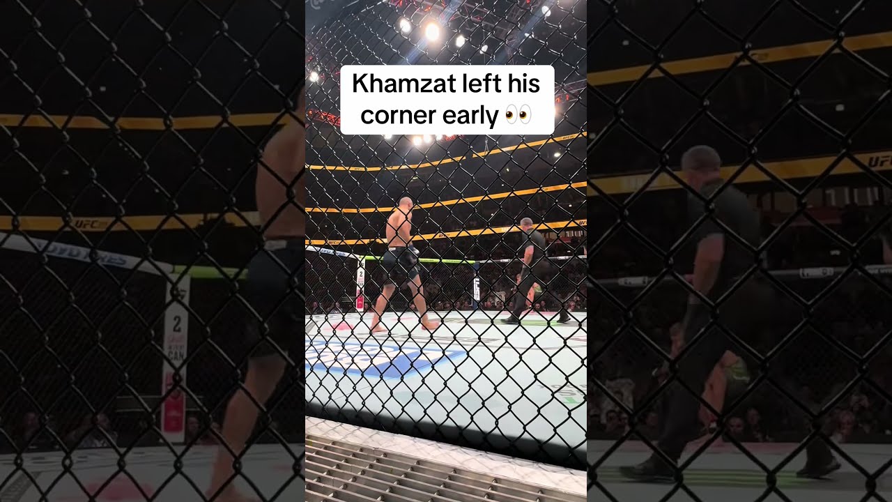 Khamzat Couldn T Wait For The Fight To Start UFC319