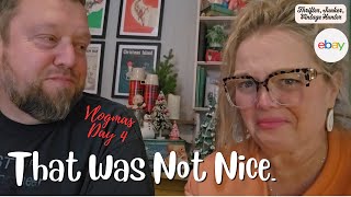 When Vlogmas Goes Wrong: Day 4 Disaster | Thrifter Junker Vintage Hunter