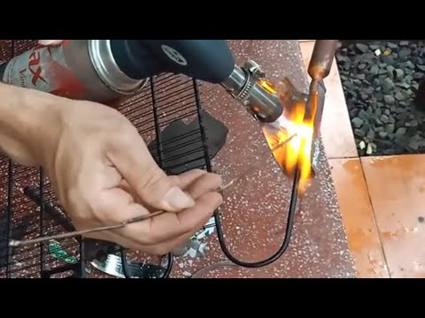 Video Hướng Dẫn Hàn Sắt Với Đồng Bằng Khò Gas mini Chế Chắn... - youtube