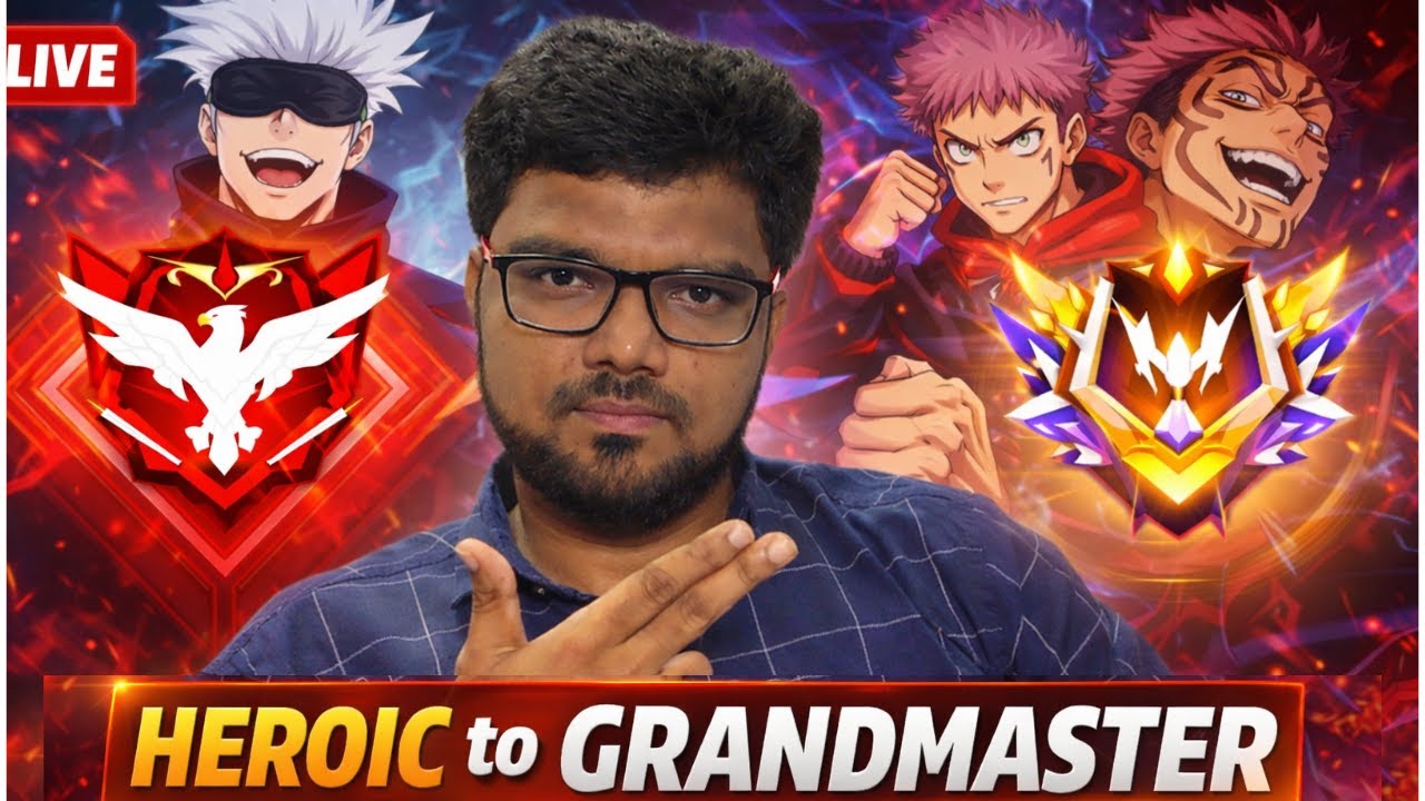 🔴Road to Grandmaster CS Rank push Jujutsu Kaisen event 