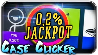 0,2% JACKPOT | CSGO Case Clicker Lets Play | Simulator German