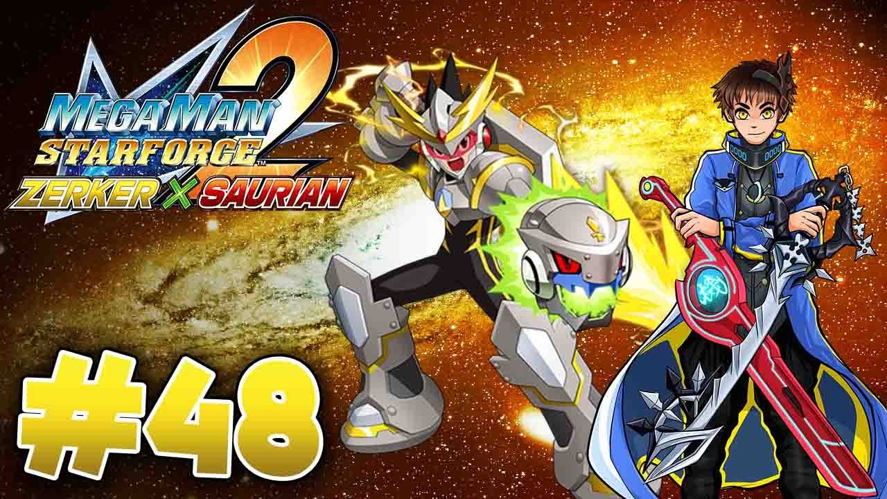 Megaman Star Force 2: Zerker x Saurian Playthrough with Chaos part 48: Rogue Rematch
