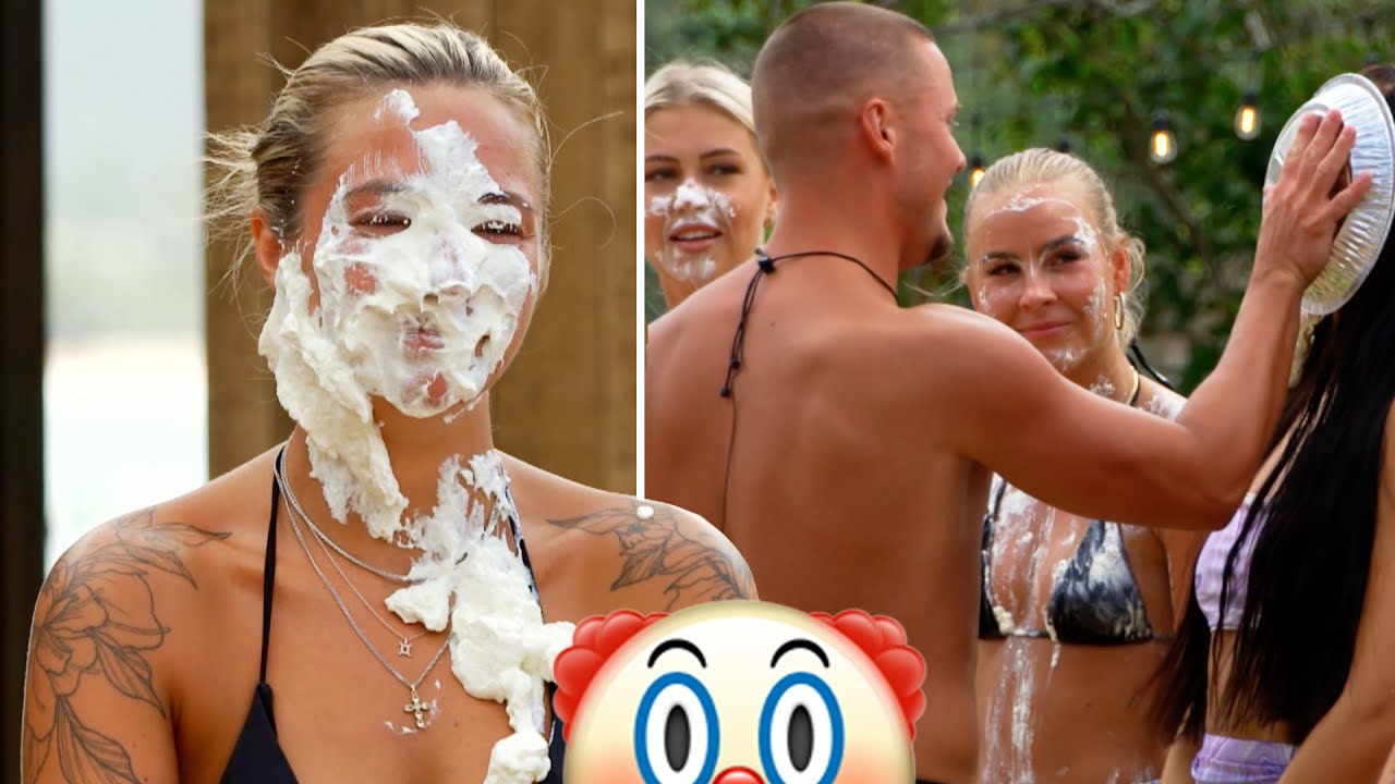Det blir stökigt när deltagarna leker Kyss, gifta eller paj! | Love Island Sverige 2023