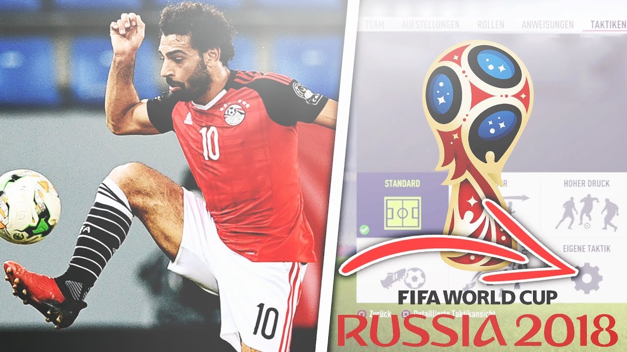 FIFA 18 HOW TO PLAY WITH EGYPT ✔ INDIVIDUAL CUSTOM TACTIC FORMATION WORLD CUP 2018 EDITION