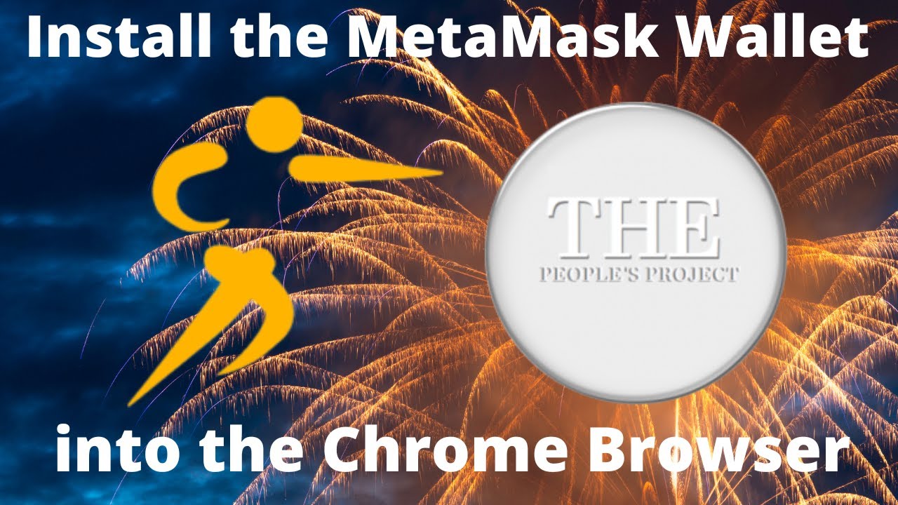 How to install the MetaMask wallet into the Chrome browser - YouTube