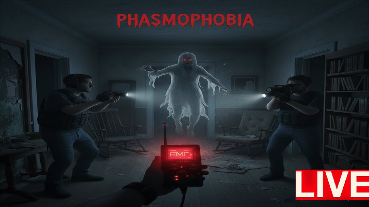 (Ghost Hunter Mode?) Phasmophobia: - 15x Max Difficulty 