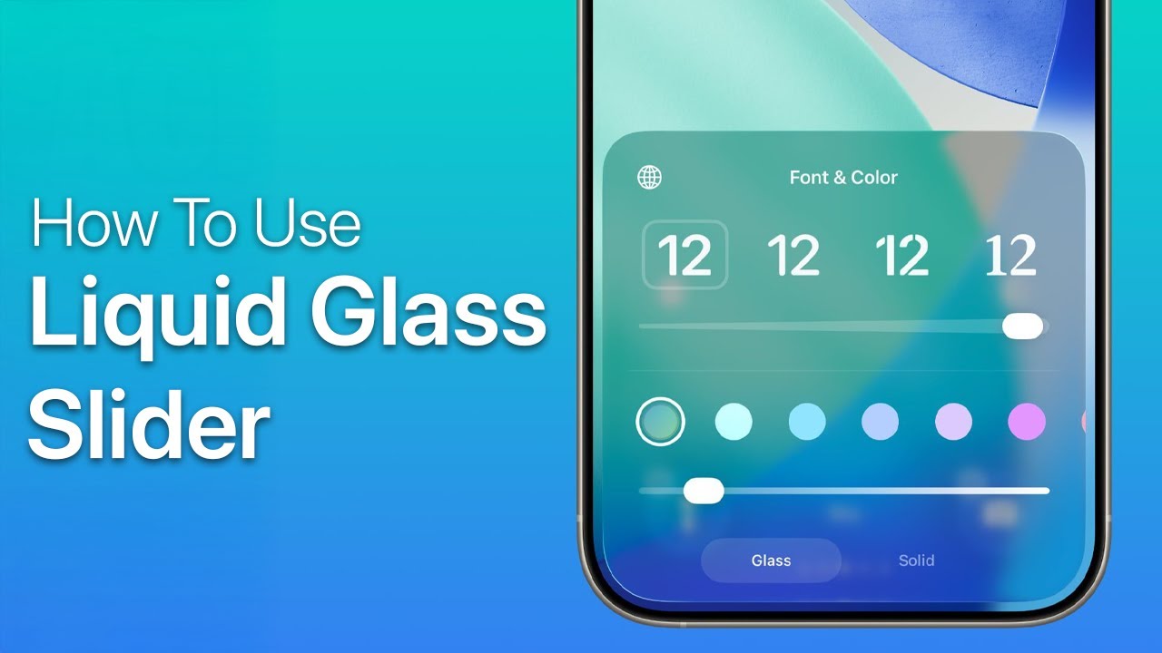 How To Use Liquid Glass Slider On iPhone Lock Screen In iOS 26 - Updated Guide