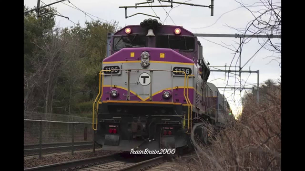 High Speed Amtrak Trains at Sharon MA Station! New Years Day 2016! 1.1.