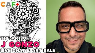 Live Interview and Art Sale with Comic Creator J Gonzo