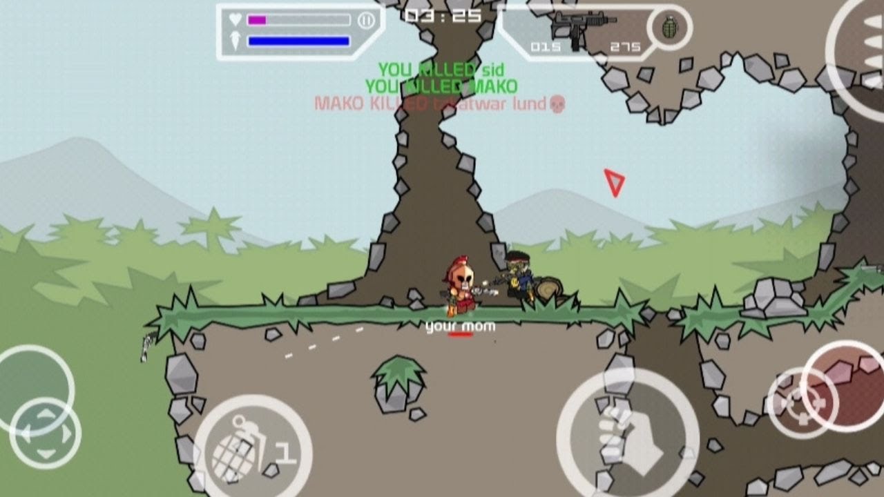 DAY-101 || MINIMILITIA DOODLE ARMY GAMEPLAY ||2026 LATEST UPDATE || 17 KILLS||OUTPOST MAP||