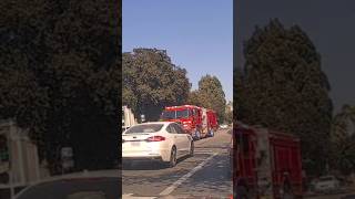 Pasadena Fire Department, Engine 34 Responding