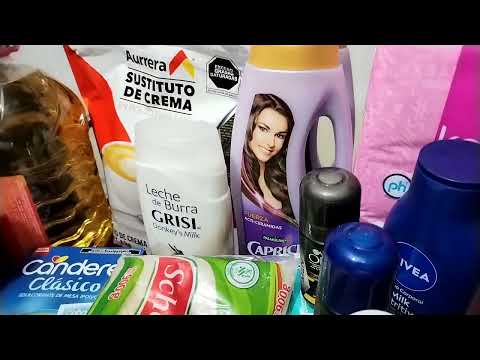 Compra de la despensa en Bodega Aurrera