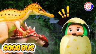 🦖 Công Viên Khủng Long 🚔 Hoạt Hình Cảnh Sát Trưởng GOGO Bus